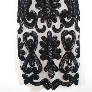 Yoana Baraschi embroider lace mesh mini dress new years dress